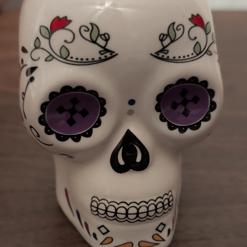 Decorative Sugar Skull Figurine